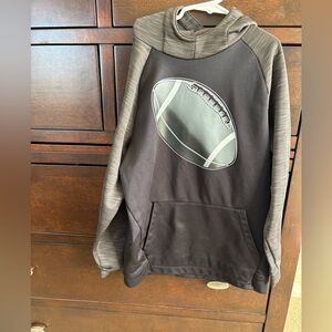 Football Graphic Boy’s Hoodie.  Tel Gear. Size L